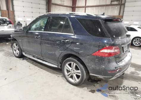 2012 Mercedes-Benz Ml 350 4Matic из США, поврежденный, VIN 4JGDA5HB3CA071639
